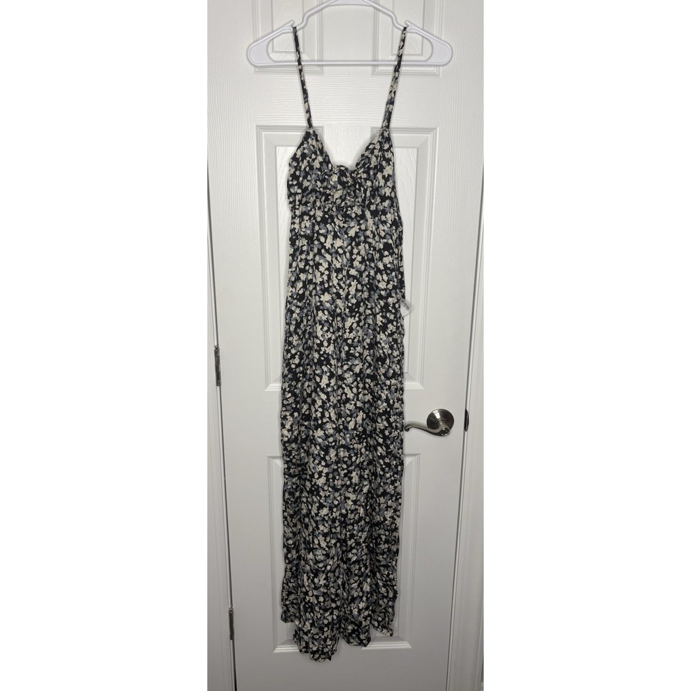 Billabong Women's Floral Jumpsuit Black Size Large New‎